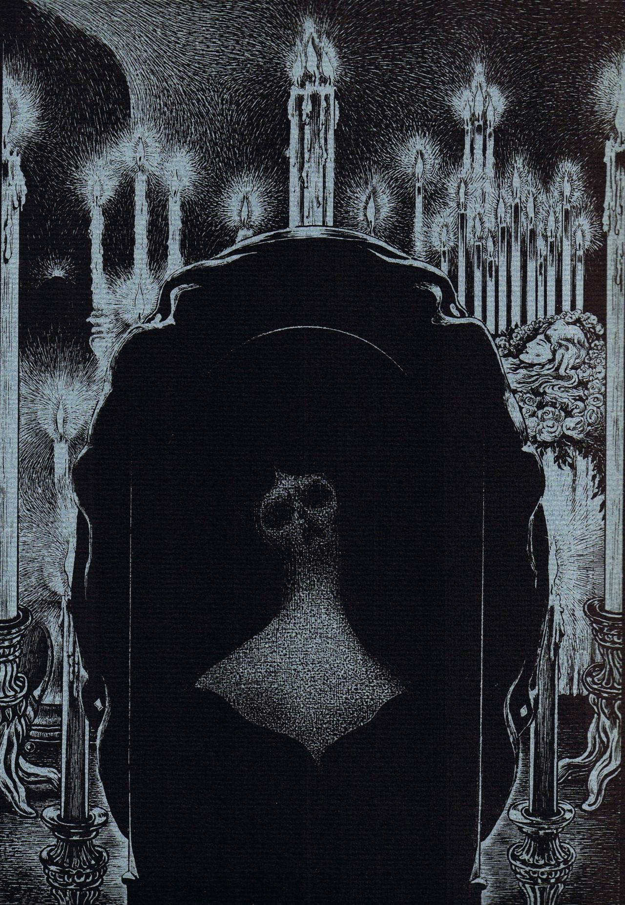 magictransistor:  Alberto Martini. Illustrations for the stories of Edgar Allan Poe.