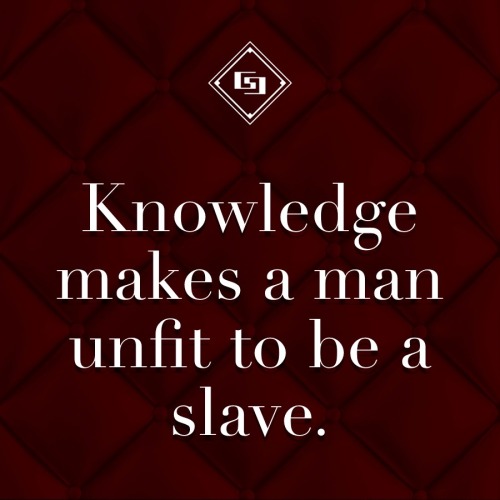 gentlemansessentials:  Knowledge  Gentleman’s Essentials