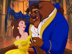 pandasize:  didyouknowwaltdisney:  Did you know? At the end of Beauty and the Beast when the couple is happily dancing Glen Keane (Supervising animator) wanted the scene to go a little differently? While Belle and Beast dance happily away he wanted Belle