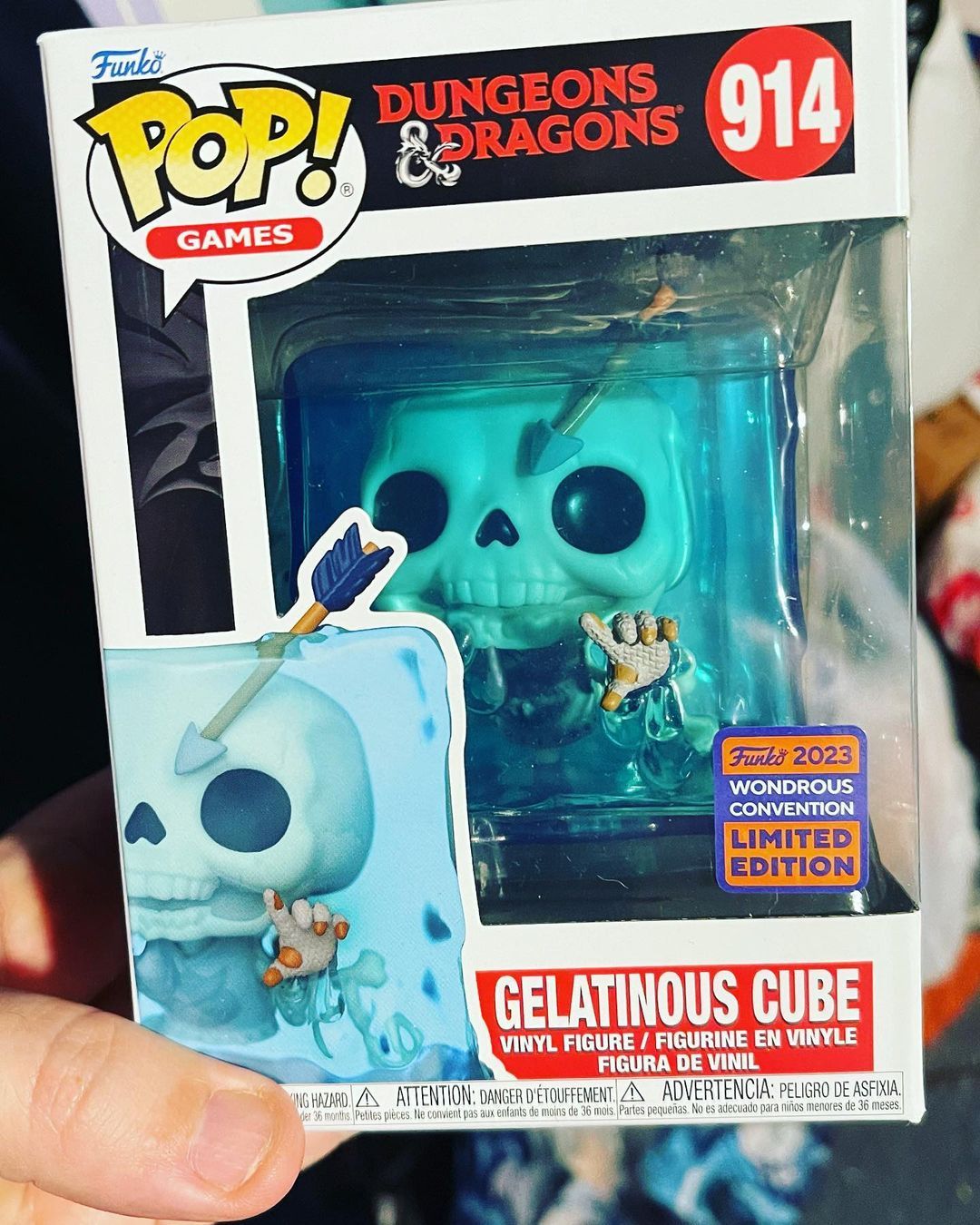 Really like the reflections on the gelatinous cube pop👌🏼 : r/funkopop