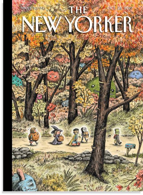 Halloween Covers Of "The New Yorker" Magazine From 1945-2019
