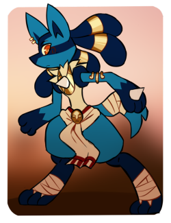 occasionallylucario:Commission for Alyeska! Eeee~! :D