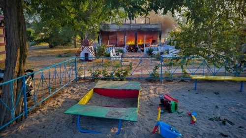 Yesterday, Russians Attacked With Missiles A Children's Cafe In Malokaterinivka, Zaporizhzhia Region.