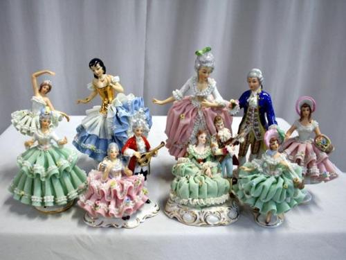 Beautiful Dresden Figurines