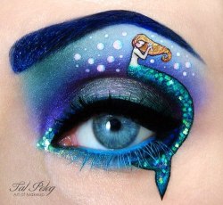 fromgrapevine:  Israeli artist Tal Peleg creates new makeup movementIs eye art the next nail art? Katy Perry thinks so! 