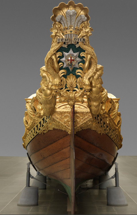 Royal Barge, 1731-32 / The Royal barge was built in 1732 for Frederick, Prince of Wales by the shipw