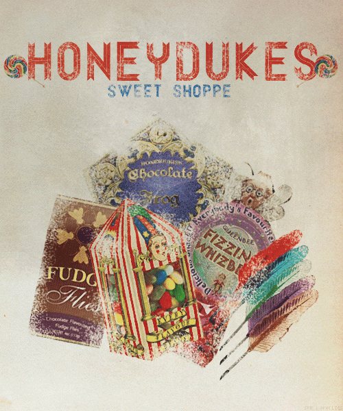 simplypotterheads:  Hogsmeade   Shop Advertisements 