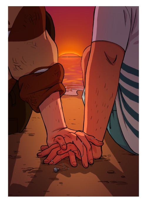 If not The End, then at least The Beginning.This might not be the last illustration for Tidal Shore,