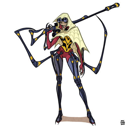 Here comes a new challenger: Sniper Spider!!!