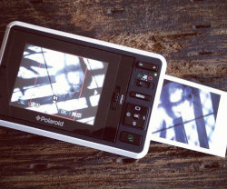 awesomeshityoucanbuy:  Polaroid Digital CameraCapture treasured moments and print them out in a snap using the Polaroid digital camera. This compact 10 mega pixel camera features a 3 inch LCD screen for viewing your pictures and is SD compatible so you