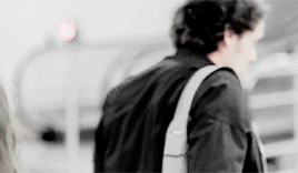 merrittrps:LIKE CRAZY: airport sceneWise men say only fools rush in,                                