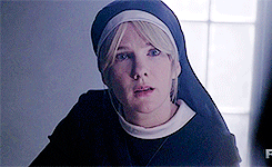 lookatyoumissbettetattler-blog:  “I can’t tell you how much your compassion for these creatures means to me” - Dr. Arden to Sister Mary Eunice  Is no one gonna talk about how Sister Mary-Eunice is possessed by the devil in the last one? 