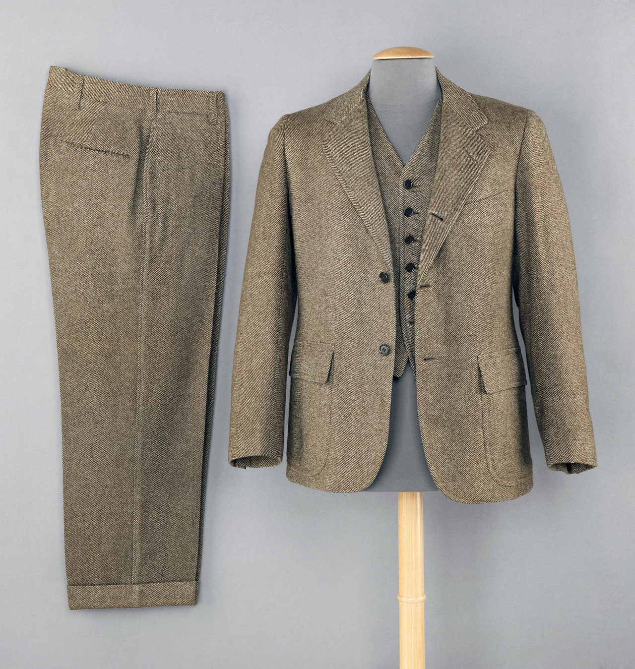 brooks brothers tweed suit