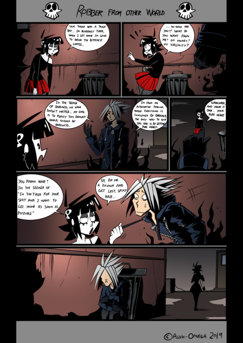 bittersweet-gothventures: -Robber from other world- | PREVIOUS