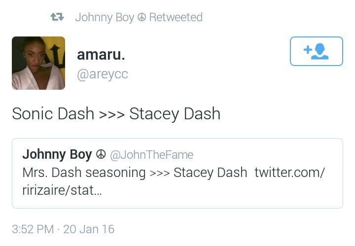thelifeofyan:  Today In Black Twitter: things better than stacey dash 