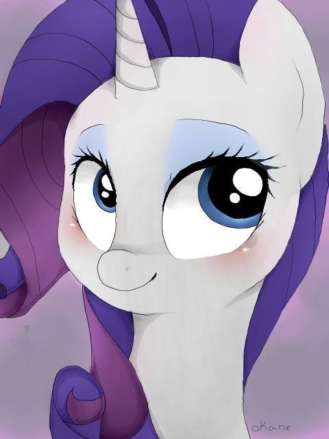dress-horse:MLP - Rarity by Tartifondue <3