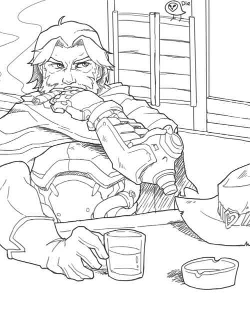 anntee-illustration:   [smoking]  