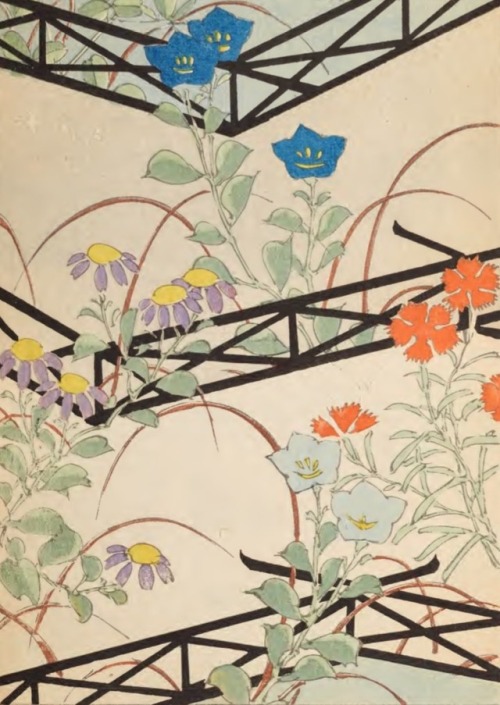 Smithsonian Libraries Online released Bijutsukai Japanese traditional pattern catalogues publis