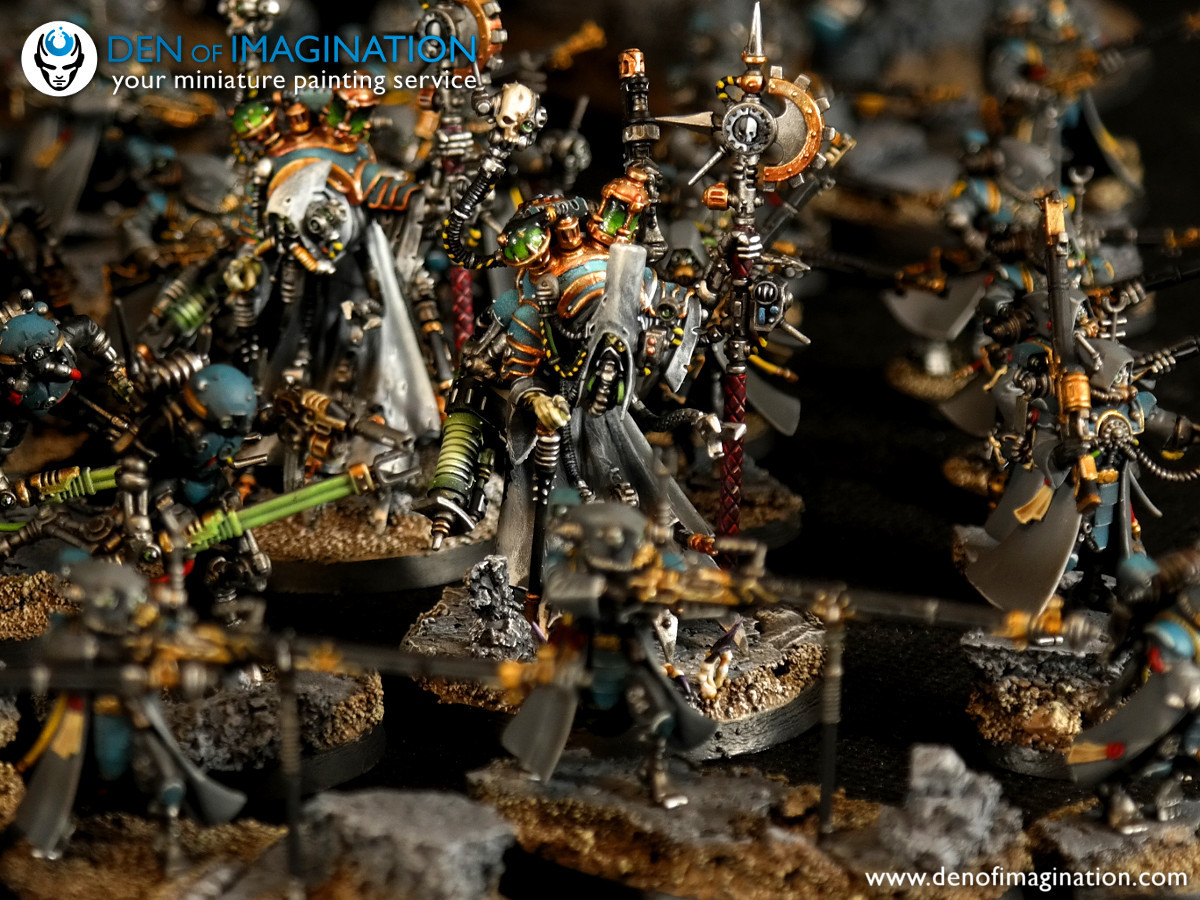 denofimagination-blog:  Skitarii Army - painted by Den of Imagination           