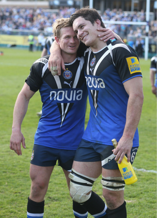 roscoe66:  Michael Claassens and Francois Louw of Bath  Another pair made by the Coach they enjoy pl