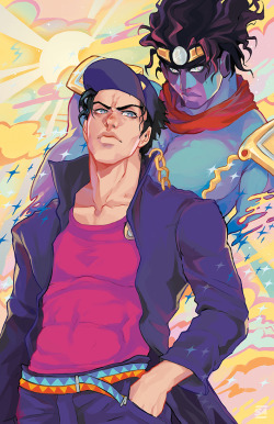 saaiiro:  Jotaro Print for Metro last weekend!