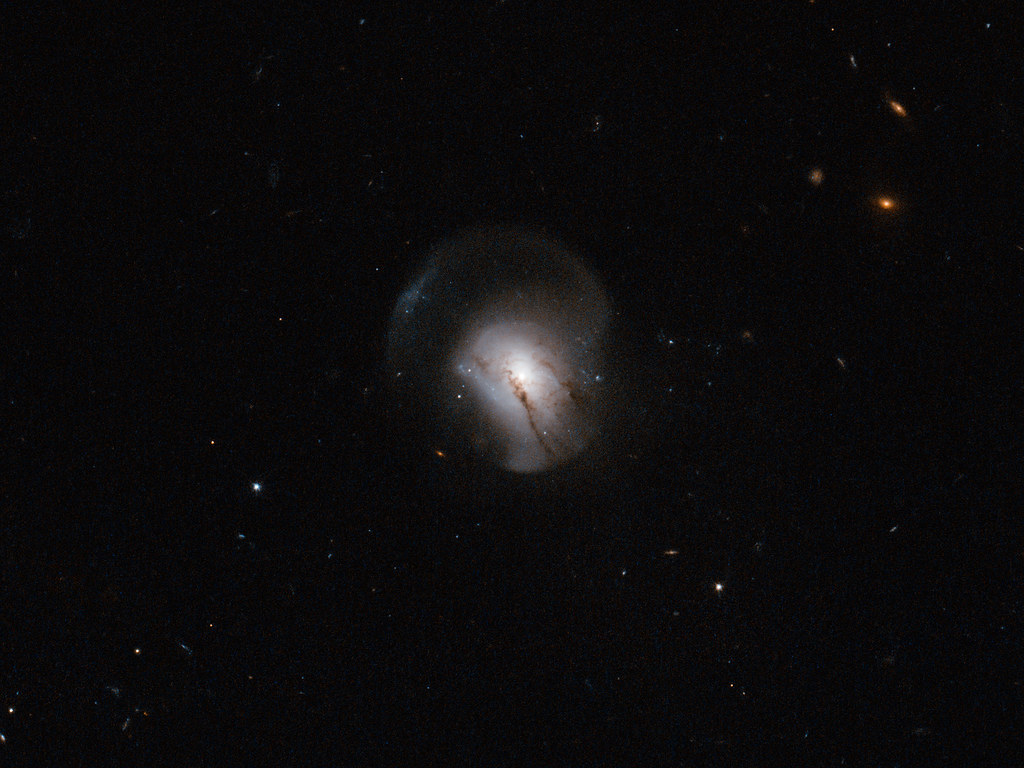 Hubble watches the lights go out by europeanspaceagency