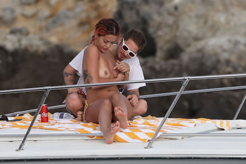 celebpaparazzi: Rita Ora topless on vacationAccess ALL of Rita’s NUDE scenes & photoshoots HERE!