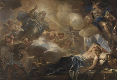 Luca Giordano (1634-Naples-1705), The Dream of Solomon, 1694-95, Prado Museum