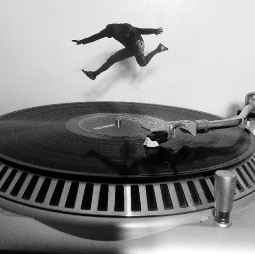 junkculture:  Small Paper Cutouts Interact with Everyday Objects in the Real World