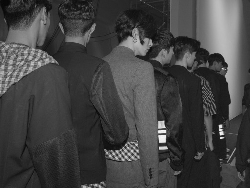 Seoul Fashion Week 2016 S/S BackstageMUNSOO KWON