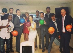 casseroleboombox:  &ldquo;Bowling at the White House!&rdquo;  Source: Ben Relles’ Instagram