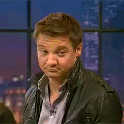 burdenedwithgloriousassbutt:  rennerreactions:  Source: (x)  tom’s grin in the fourth one