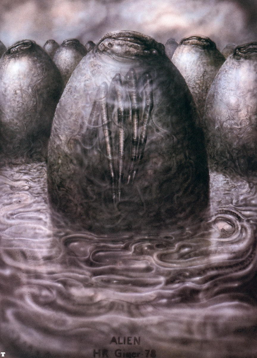70sscifiart:  HR Giger