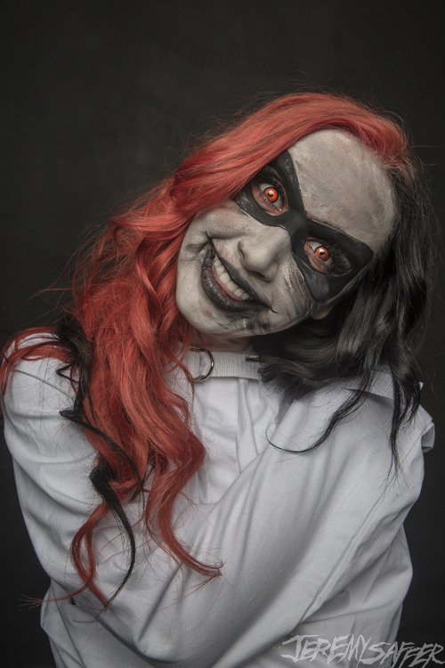 jeremysaffer:  Ash Costello of New Years Day as Harley Quinn by Jeremy Saffer 