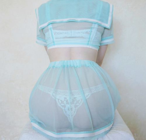 XXX babyropebunny: This custom seifuku set is photo