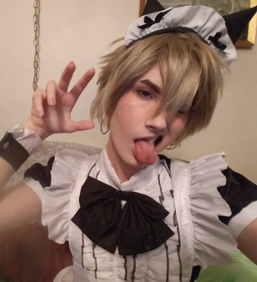 pov the catboys at the catboy maid cafe call you names and steal your wallet and also they are catbo