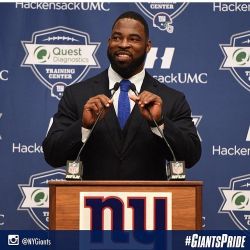 Thank you @therealjustintuck91 for a @nygiants