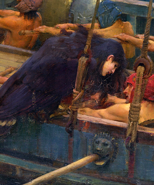 marcuscrassus: John William Waterhouse - Ulysses and the Sirens