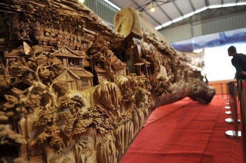 asylum-art-2:   Chinese wood art breaks adult photos