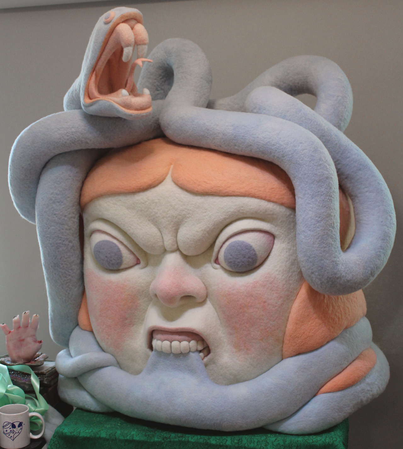 crossconnectmag:  Felt Masks by Paolo del ToroPaolo del Toro brings a unique spin