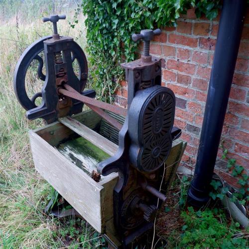 Machinery Challenge.OK Folks, this is The Wright Machine, patented by Wrights of Market Street, York