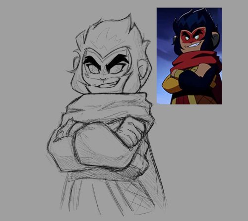 Still Practicing A Style So Boom Pow Macaque Redraws !!