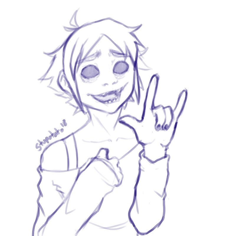 stupotato:  Hey look a couple more fucking 2D sketches because I’m garbage