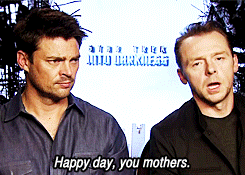 radiophile:Karl & Simon wishing you a Happy Mother’s Day [x]