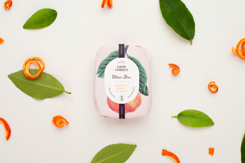 thedsgnblog: Savon Stories Lotion Bars Packaging by Menta. “Savon Stories launched a new line 