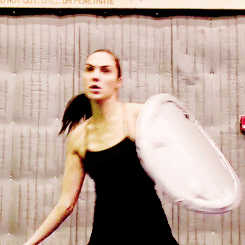 counterpunches:ceeyoutea:Gal Gadot training for Wonder WomanBonus: #please step on me