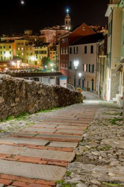 visitheworld: Night view in Bogliasco, Liguria