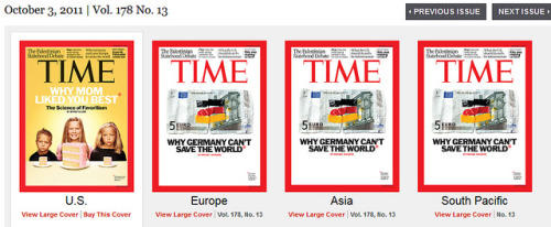 oxcyde:  A great example of why you don’t have any idea what is happening in the world around you. I don’t generally blog this stuff but, you Should know Time Magazine is not the only media to do this. And people say the U.S. doesn’t have media