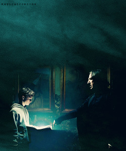 magicalromione:  'Mr Moony presents his compliments to Professor Snape, and begs him to keep his abnormally large nose out of other people’s business. Mr Prongs agrees with Mr Moony, and would like to add that Professor Snape is an ugly git. Mr Padfoot