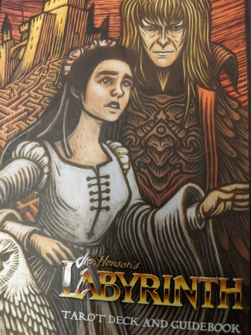 mention of The Dark Crystal in the new official Labyrinth Tarot Deck guidebook foreword written by B